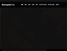 Tablet Screenshot of dewaynepate.com
